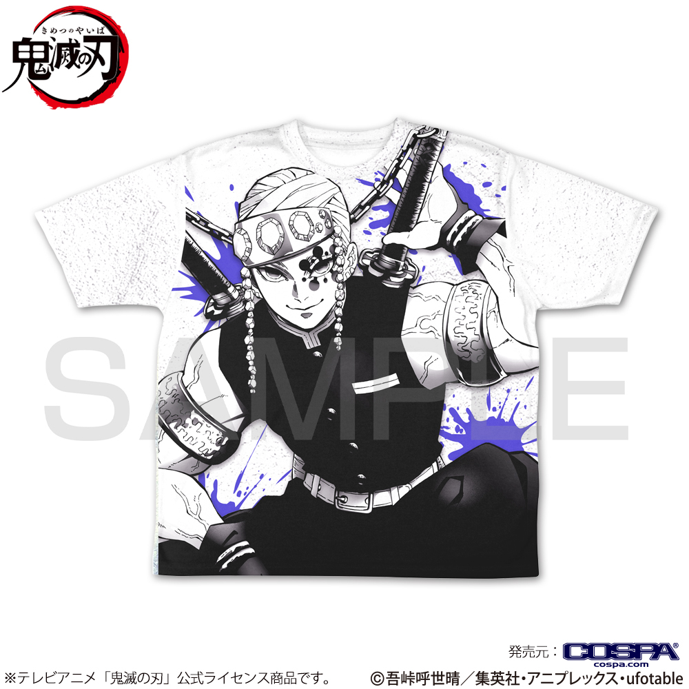 宇髄天元 両面ﾌﾙｸﾞﾗﾌｨｯｸTｼｬﾂ COSPA 060126