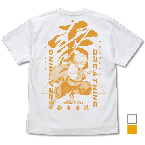 雷の呼吸 我妻善逸 Tｼｬﾂ/GOLD COSPA 060126
