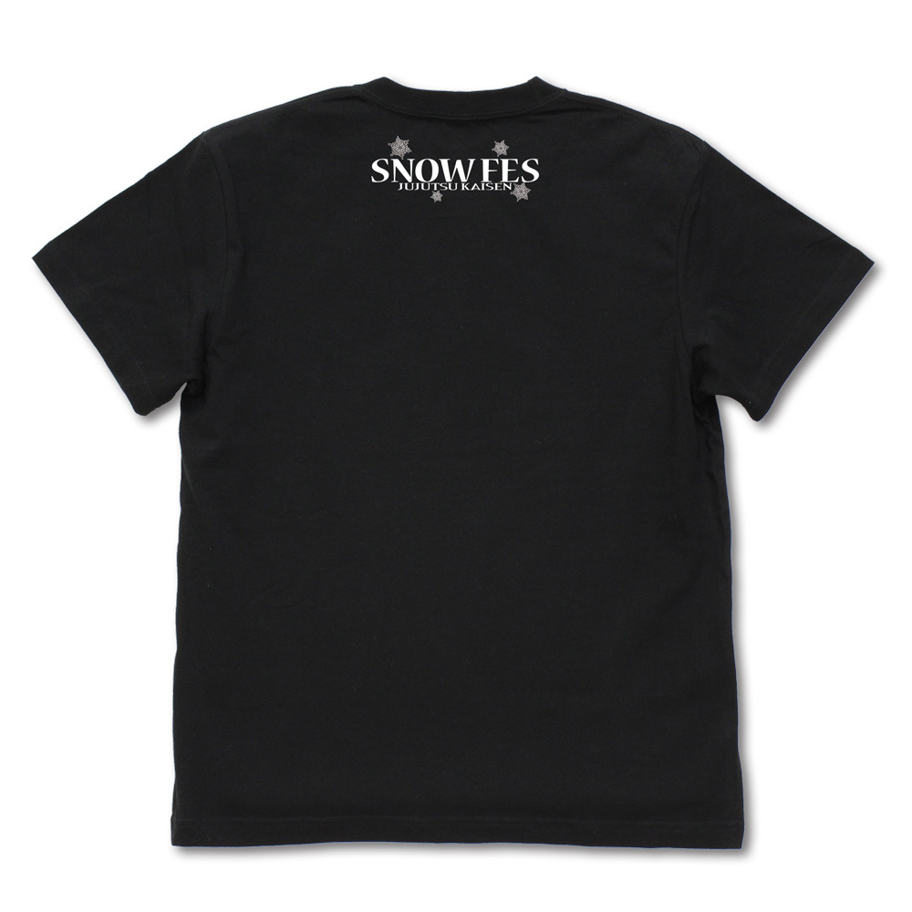 呪術廻戦 描き下ろし 五条 Tｼｬﾂ Snow Fes Ver./BLACK COSPA 060126