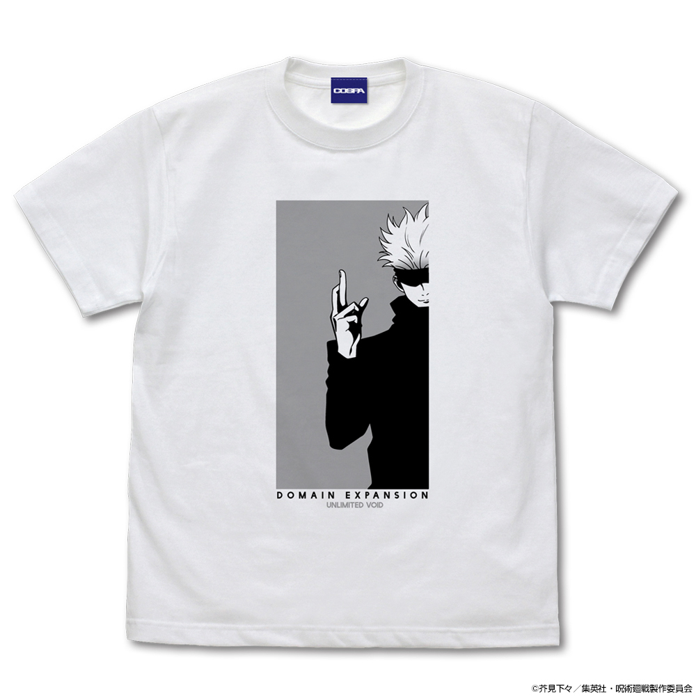 五条 悟 Tｼｬﾂ/WHITE COSPA 060126