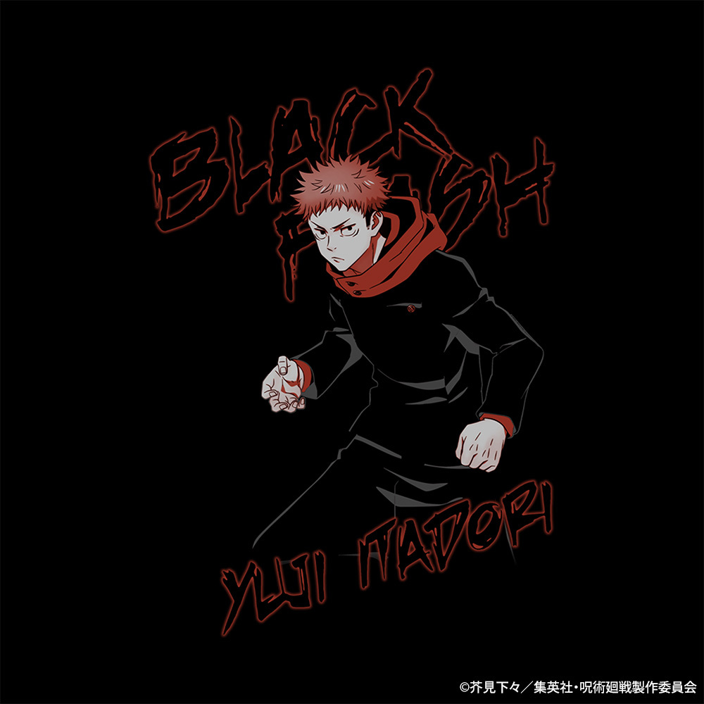 虎杖 悠仁 ｢黒閃｣ Tｼｬﾂ/BLACK COSPA 060126