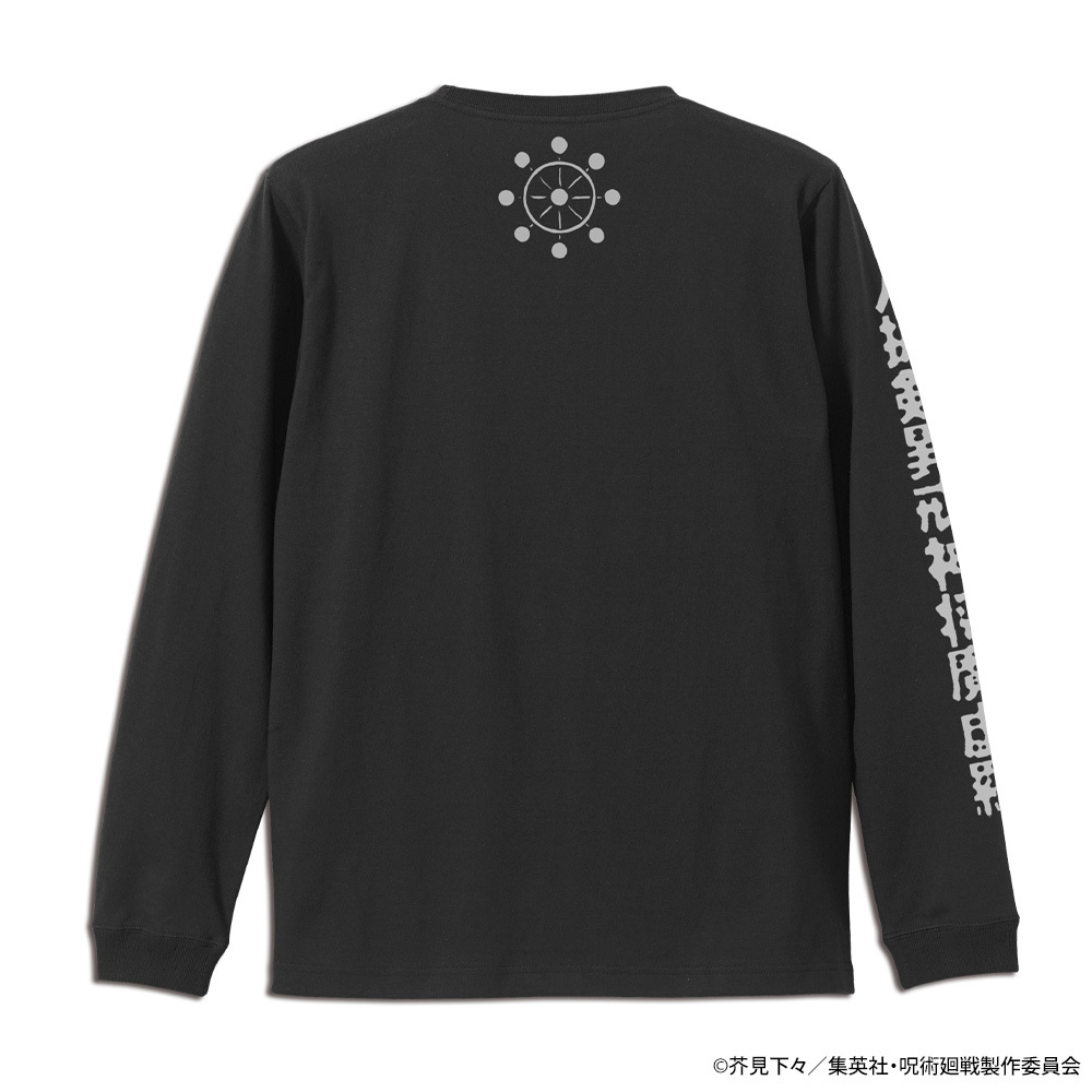 八握剣 異戒神将 魔虚羅 袖ﾘﾌﾞﾛﾝｸﾞｽﾘｰﾌﾞ Tｼｬﾂ/BLACK COSPA 060126