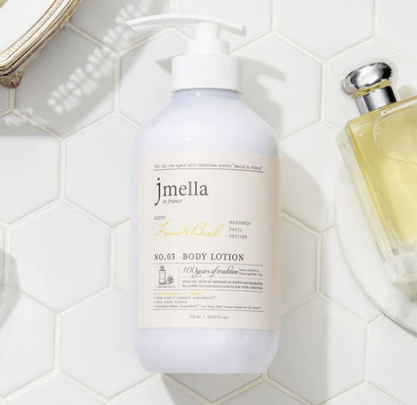 [S] JMSOLUTION JMELLA IN FRANCE LIME & BASIL BODY LOTION 500ML, 8809711716819 (SJM135)