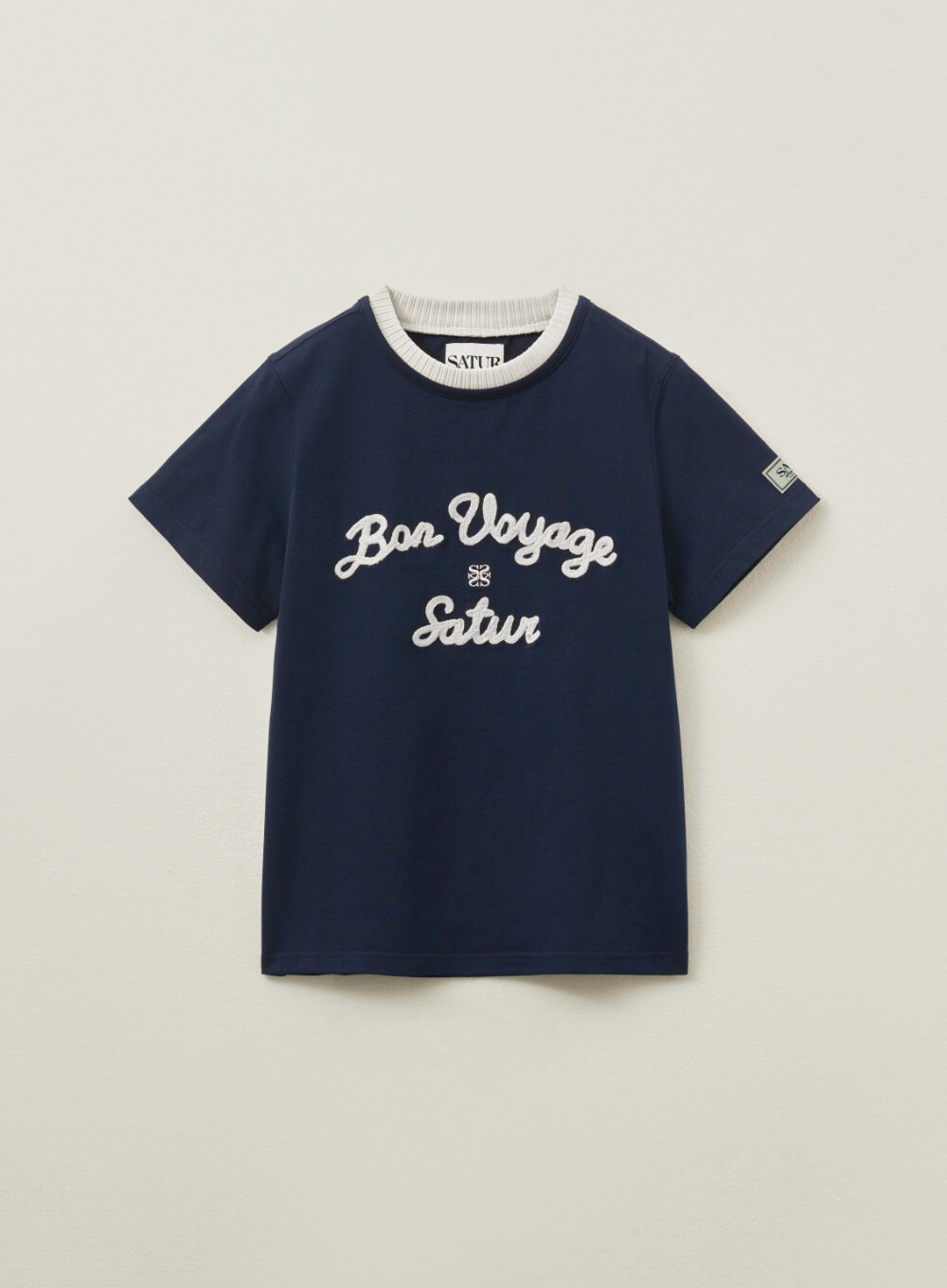 SATUR Satur Logo Voyage T-Shirt