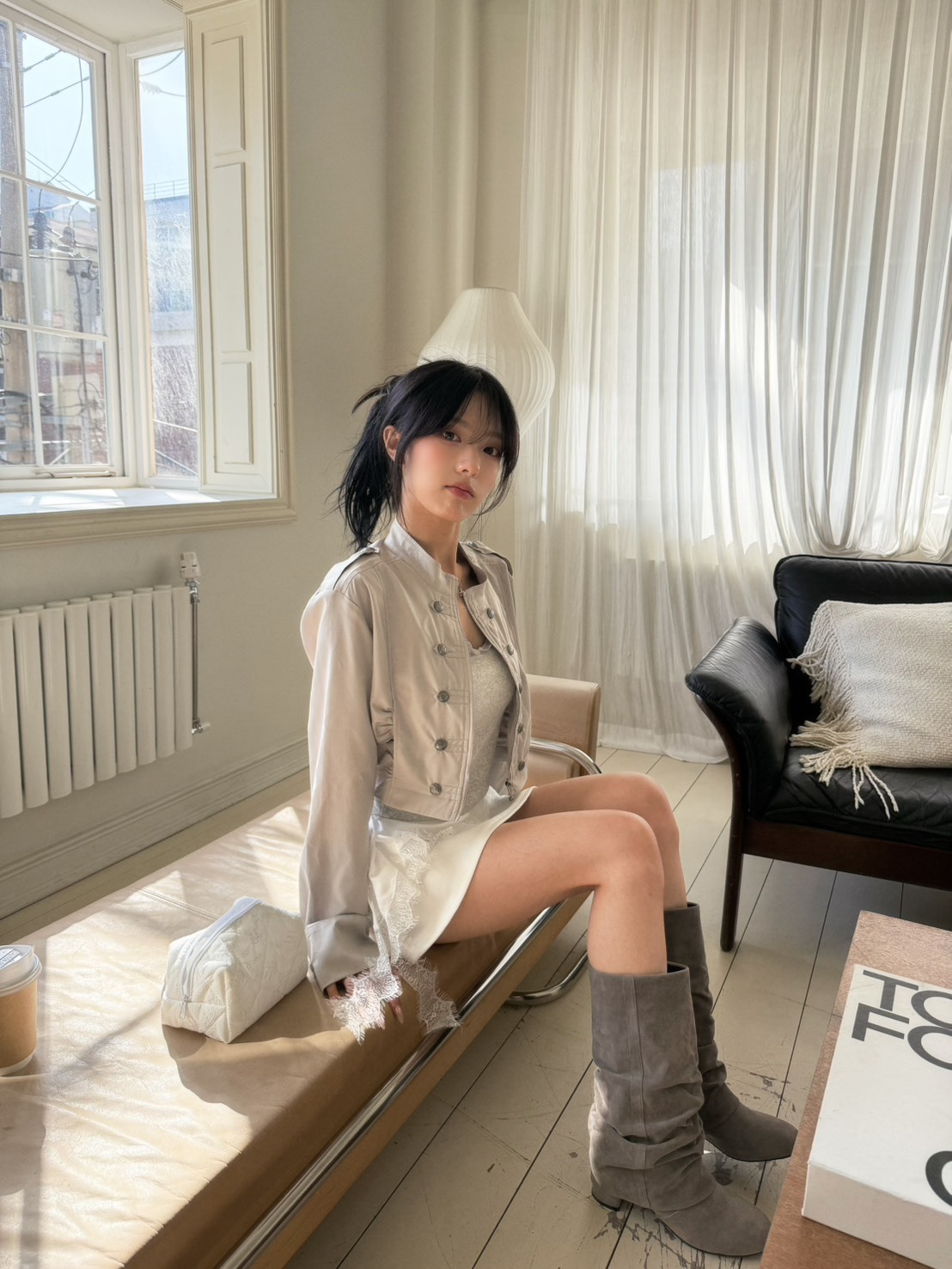 M50 BOHO boots堆堆麂皮靴