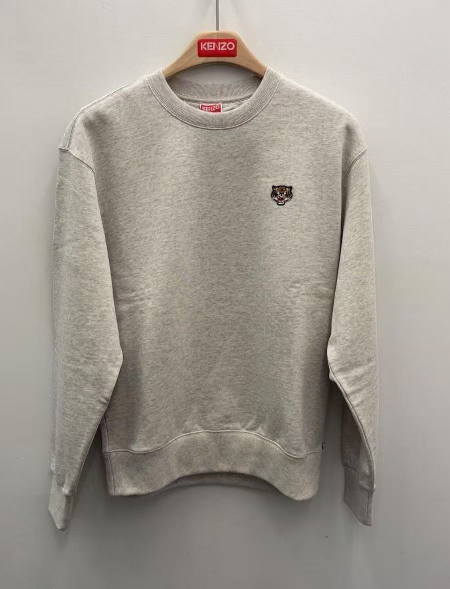 【預購】Kenzo H051842 男裝小老虎圖案衛衣（灰色）