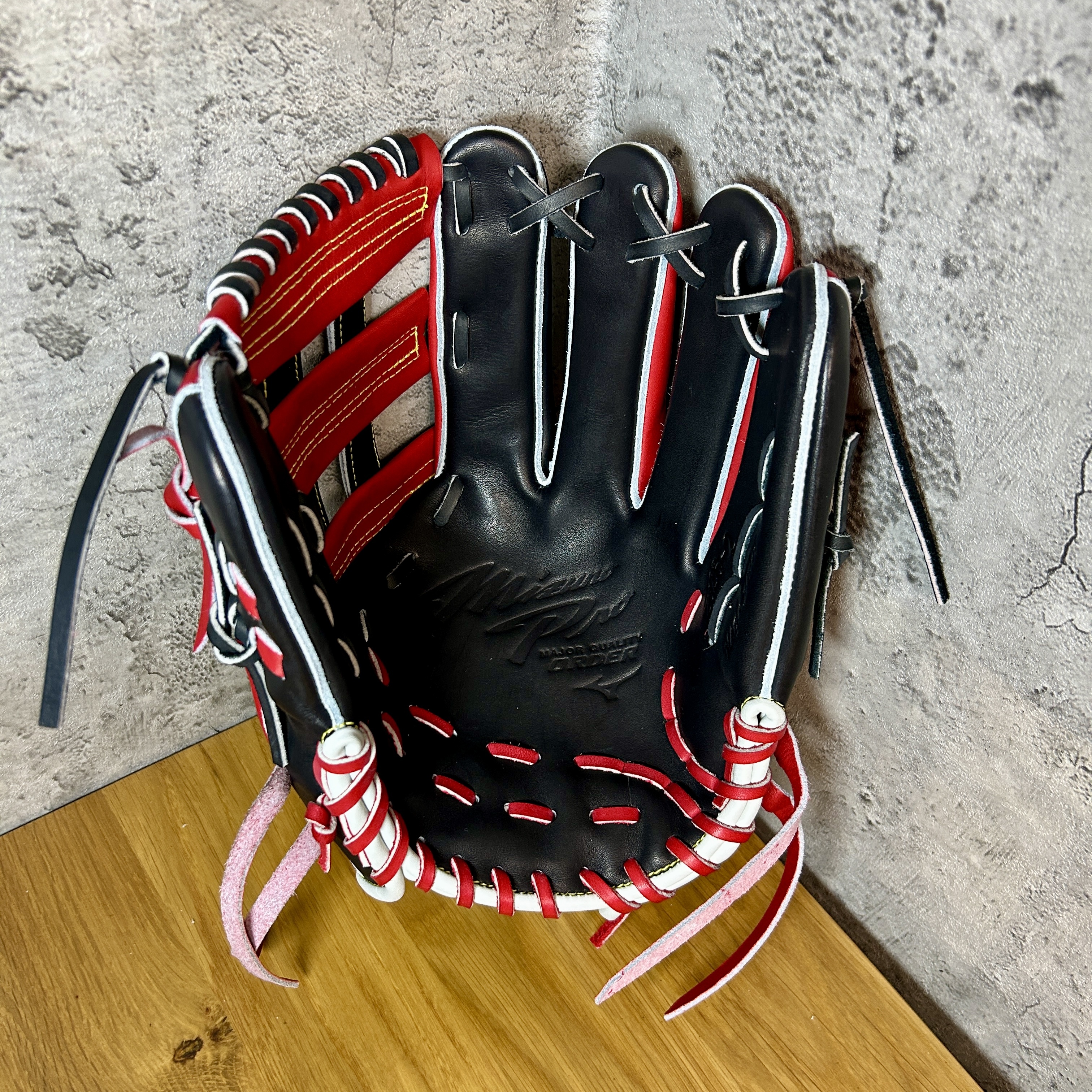 【照片分享】MIZUNO mizuno pro 硬式内野 1AJGH74050 ⻑岡秀樹(東京ヤクルト)モデル内野⼿型① +10mm