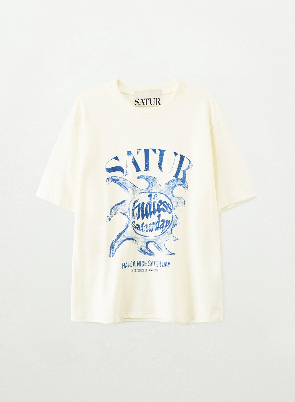 SATUR Sun Retro Graphic T-Shirt