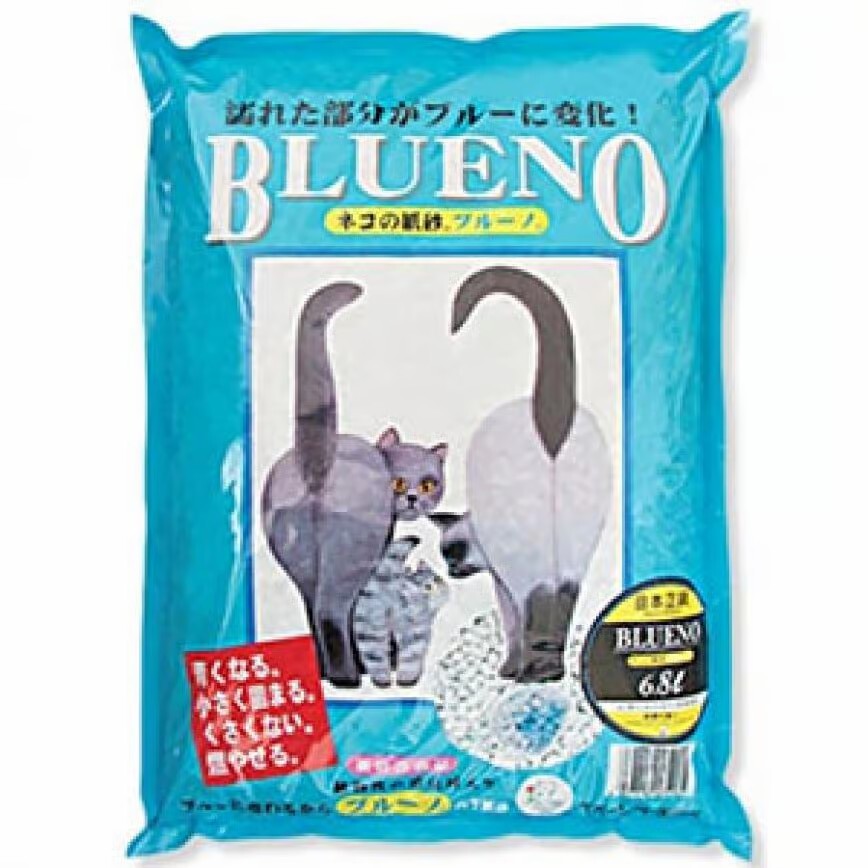 BLUENO 日本變藍 紙貓砂 10L (P21)