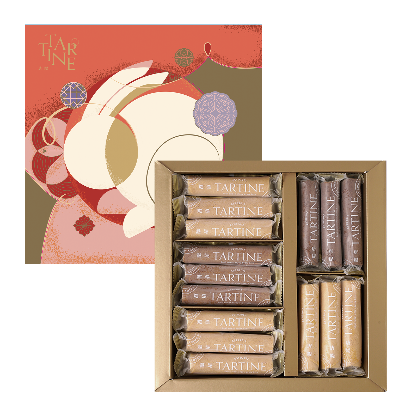 好運益生菌蛋捲禮盒（15入）【手工蛋捲/手工蛋捲/2026中秋禮盒】