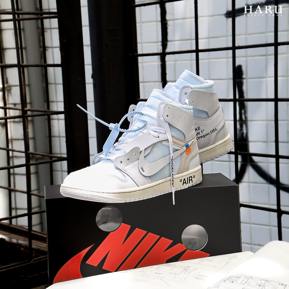 限定聯名 Virgil Abloh Archive™ x Air Jordan 1 High OG「Alaska」冰川白 冰藍 極地灰 Off-White 解構 V.A.A. The Ten 限量款 AA3834-100