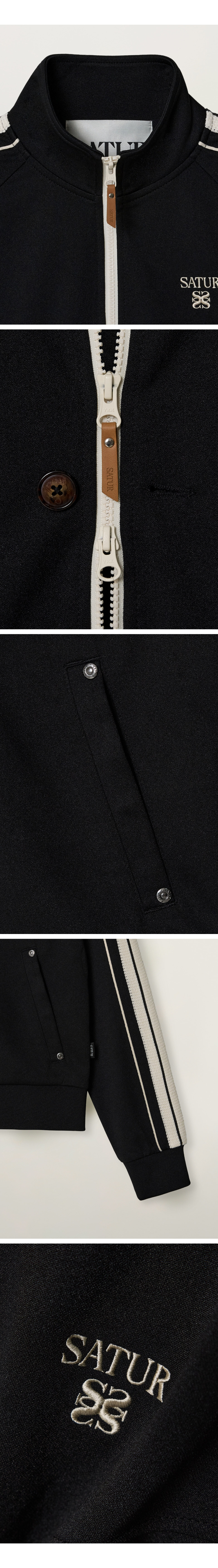 SATUR Essential Lawton Track Zip-up Jacket