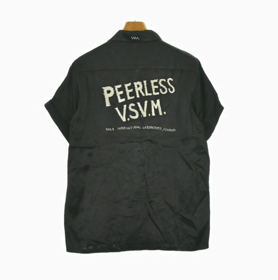 VISVIM PEERLESS VSVM RAYON SHIRT S/S (( USED A )) 中古美品 - BLACK SIZE 2 PRE ORDER ITEM (預訂中)