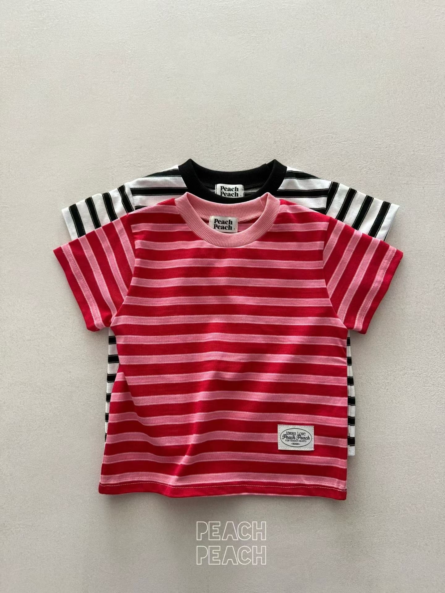 Peach Peach Blackberry Tee（With Mom）