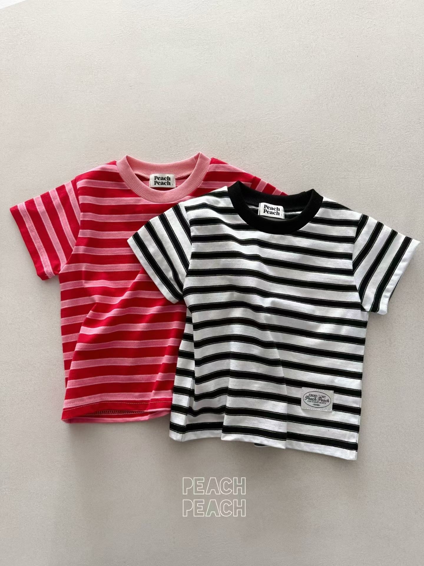 Peach Peach Blackberry Tee（With Mom）