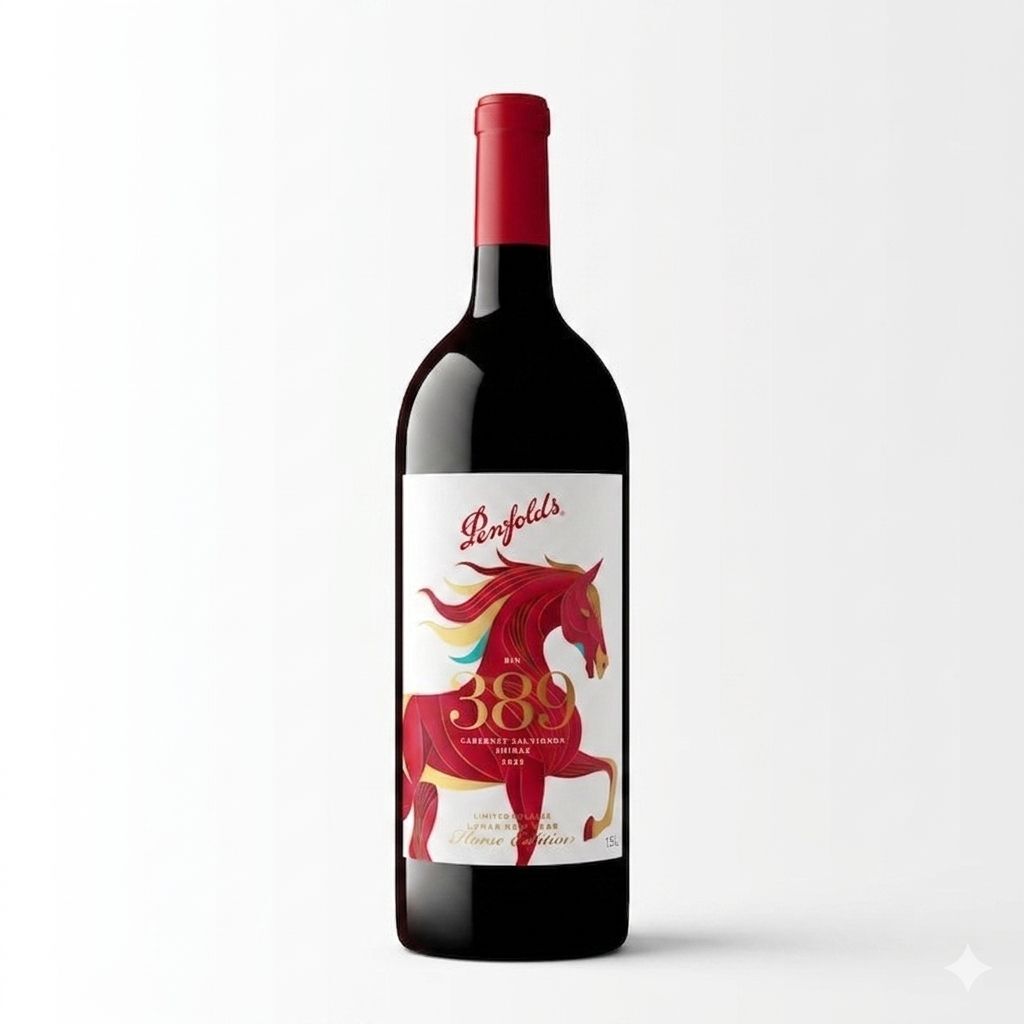 【預售】 Penfolds - Bin 389 紅酒馬年版本
