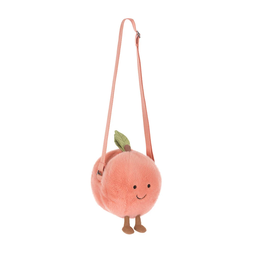 Jellycat Amuseable Peach Shoulder Bag 趣味水蜜桃斜背包