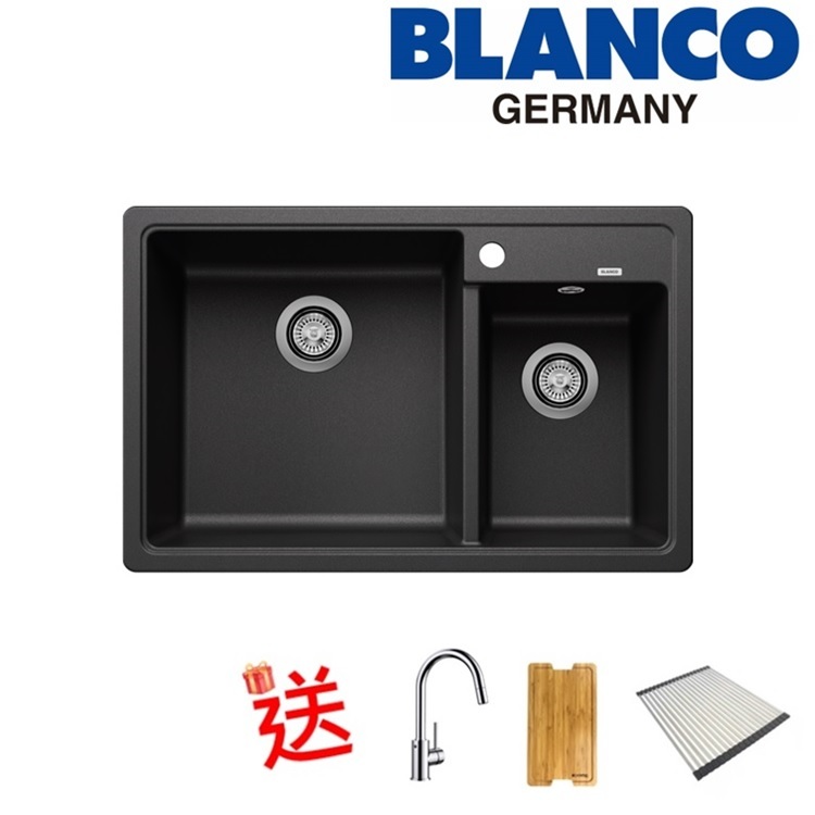 Blanco "Legra 8" 526224 Countertop Granite composite kitchen sink with Waste Kit (Anthracite)