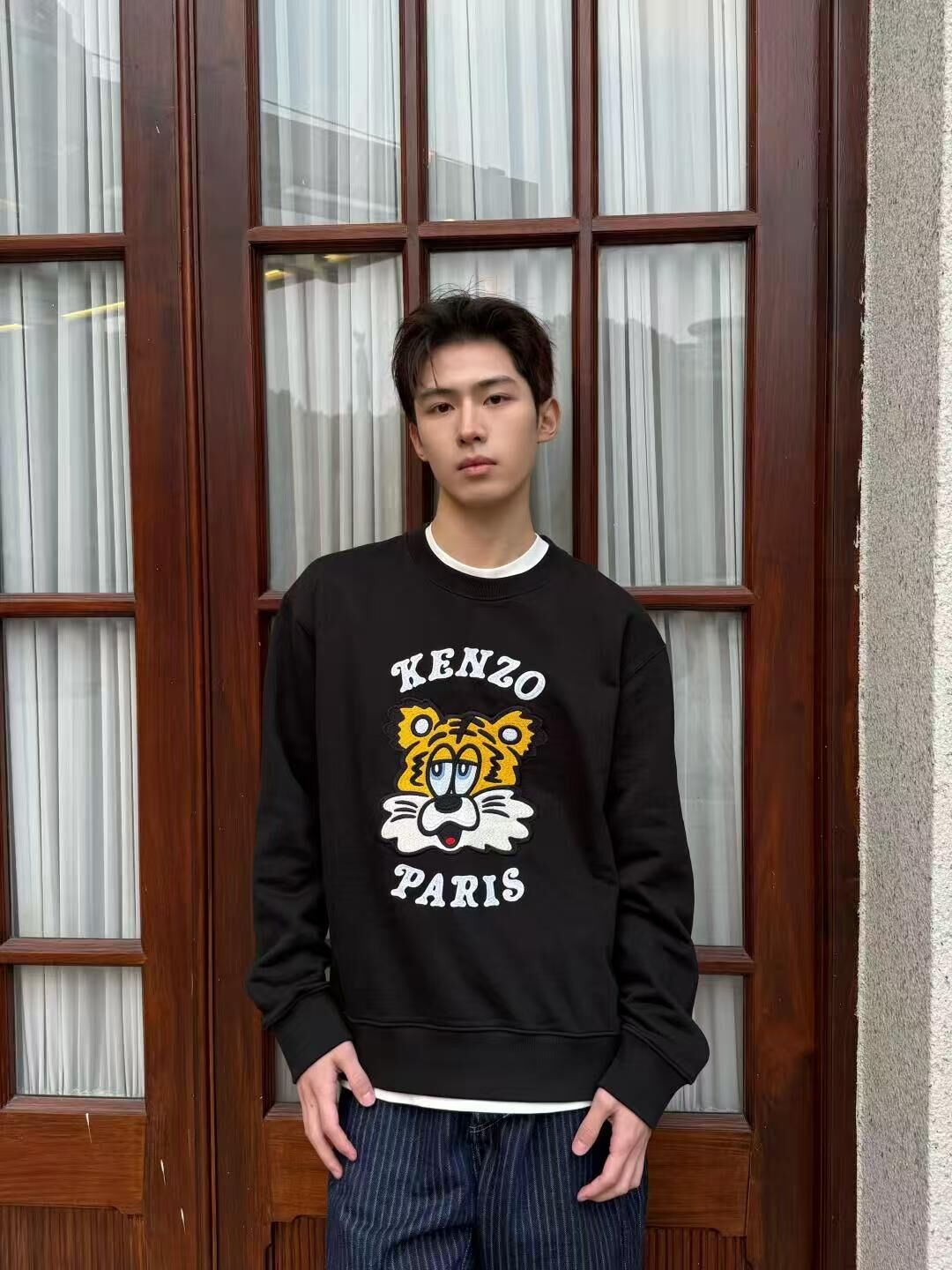 【預購】Kenzo H051840 男裝衛衣（黑色）