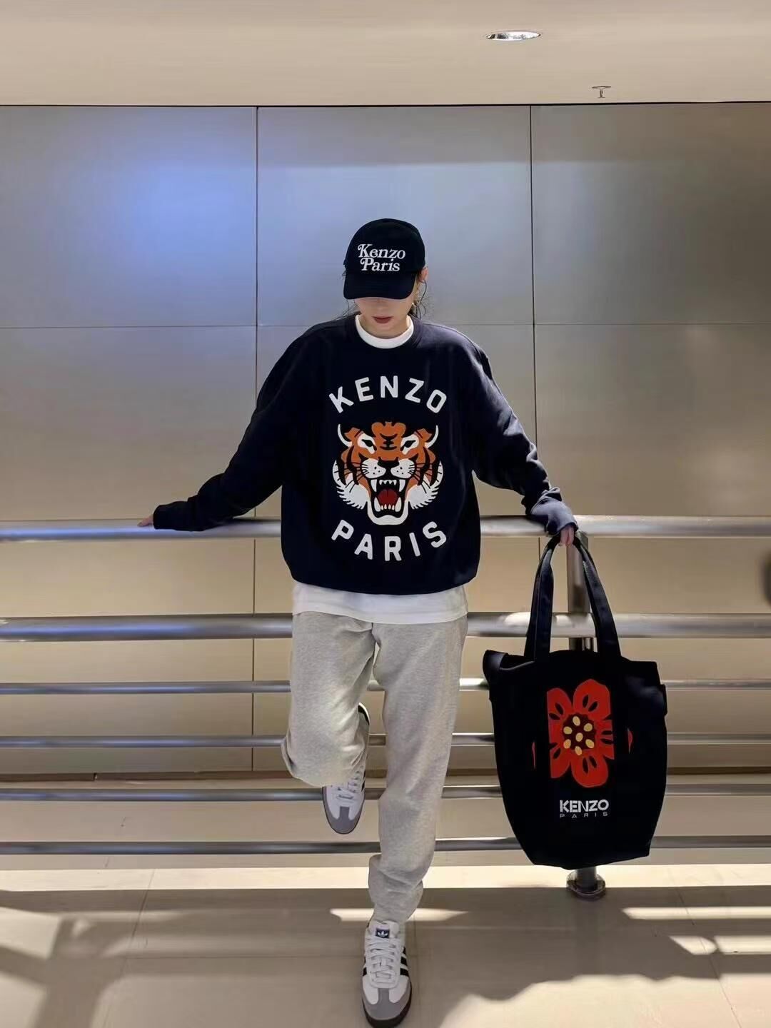 【預購】Kenzo H051839 男裝老虎圖案衛衣