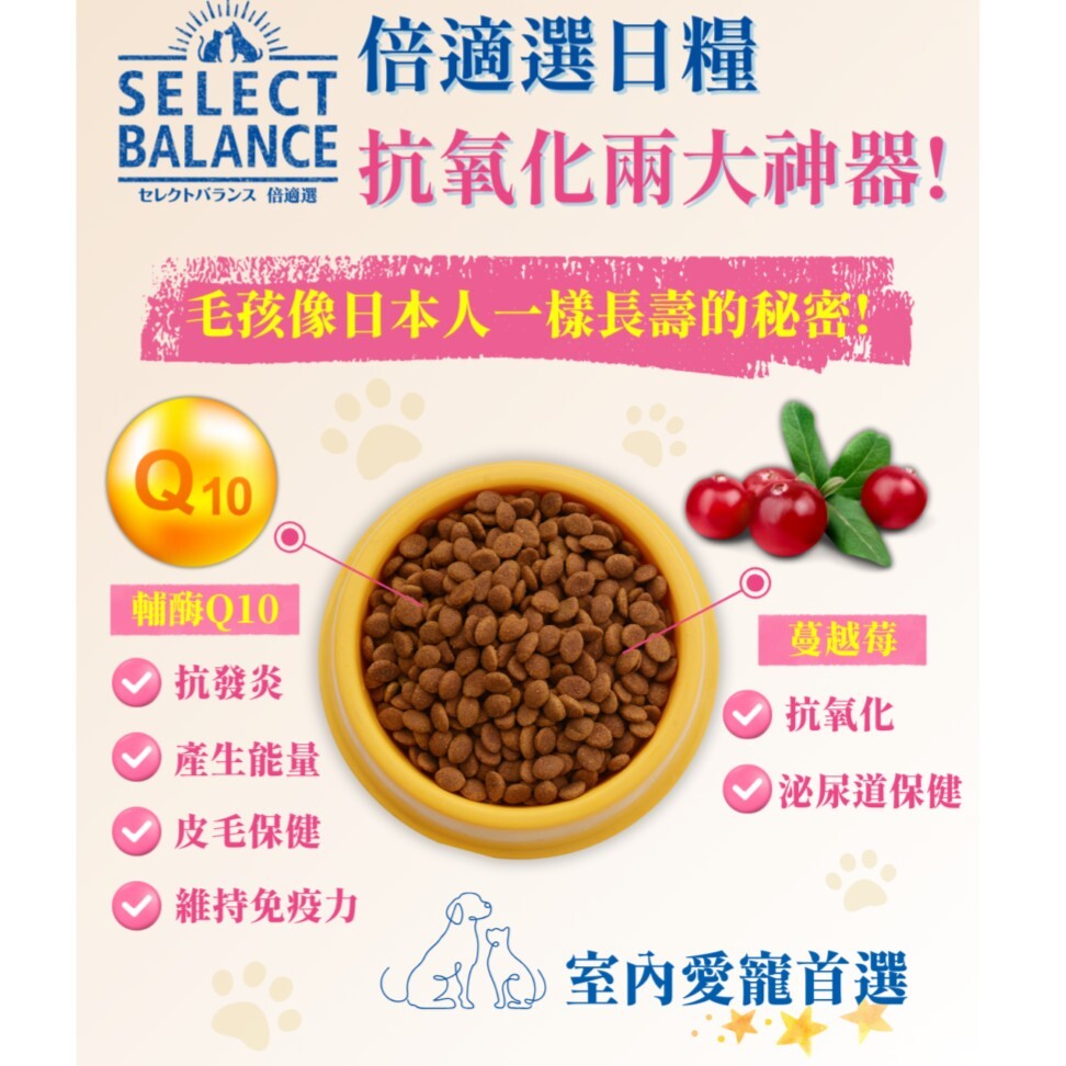SELECT BALANCE 倍適選｜雞肉口味貓糧系列 1.6kg