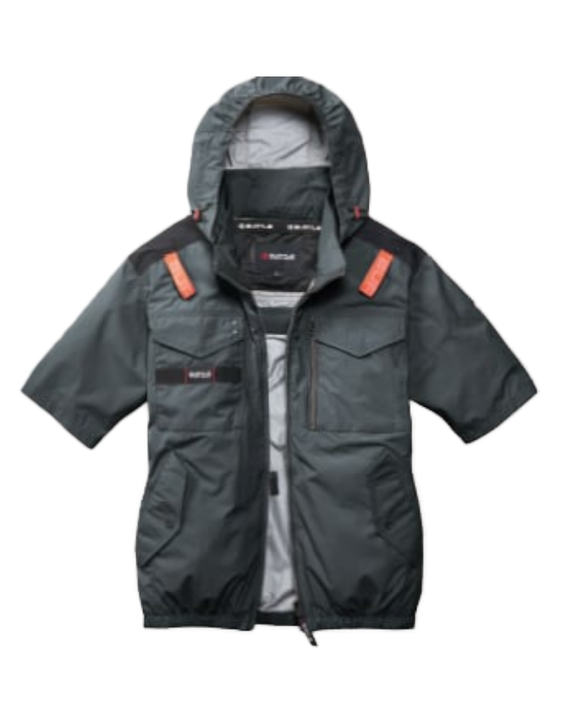 BURTLE 空調服AC1156 | 上衣短袖款| 日本原裝最新頂級30V 業界最長18月