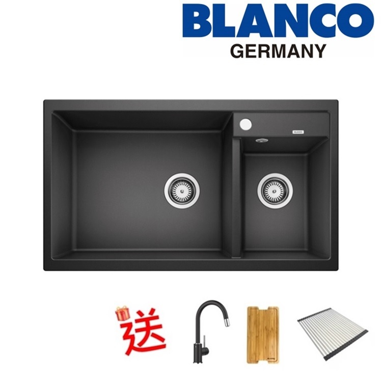 Blanco "Metra 9" 513273 Countertop Granite composite kitchen sink with Waste Kit (Anthracite)