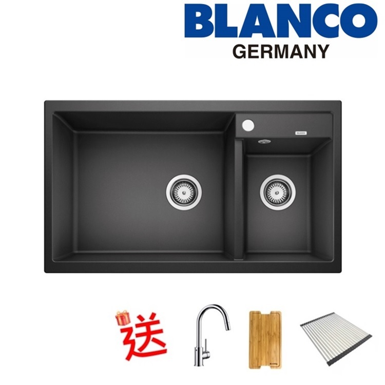 Blanco "Metra 9" 513273 Countertop Granite composite kitchen sink with Waste Kit (Anthracite)