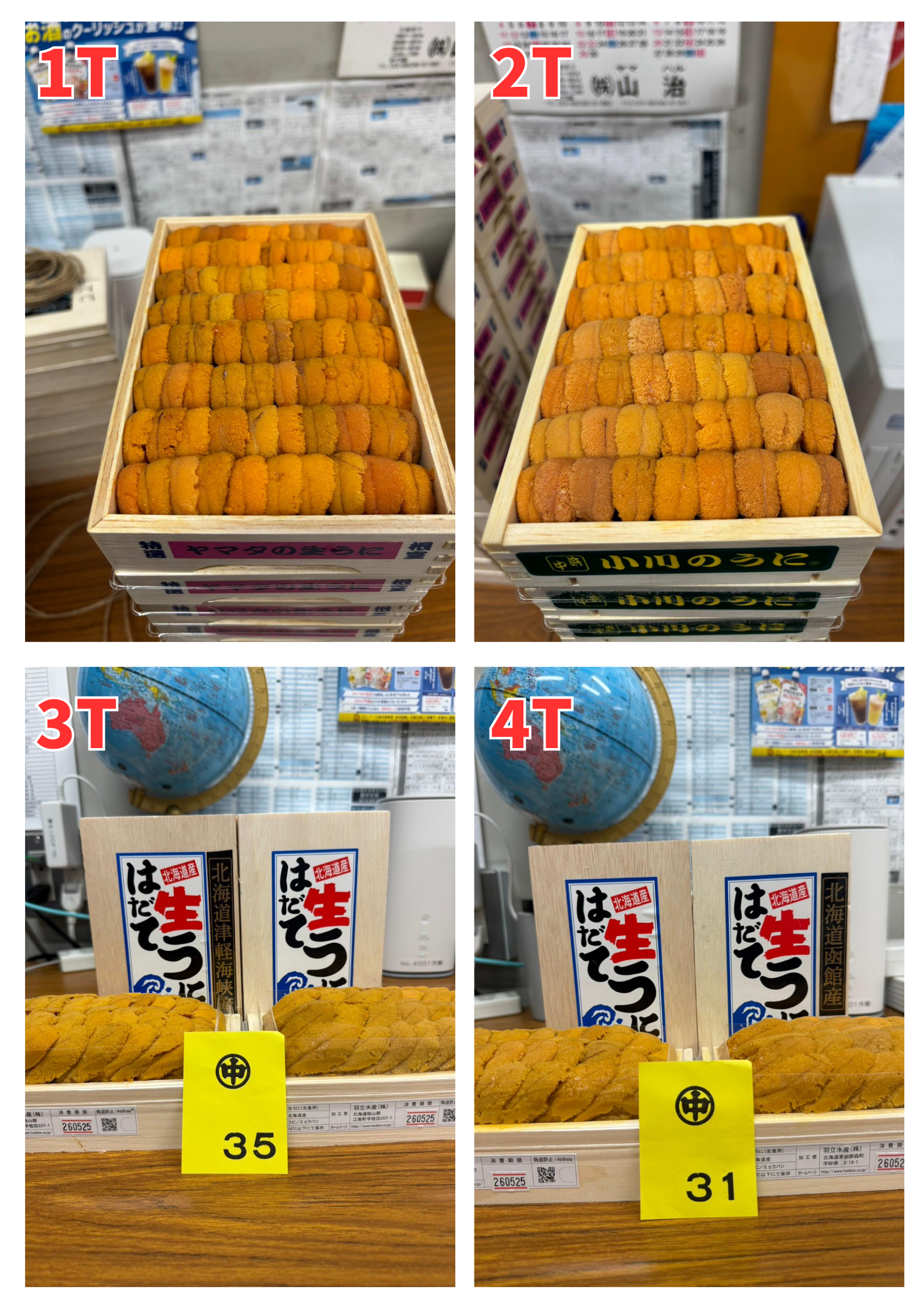 【指定海膽推薦】每天更新 (限即日落單, 翌日送)