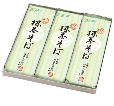 JP665 Uji Matcha Soba Noodles Set (2 Servings x 3 Packs)