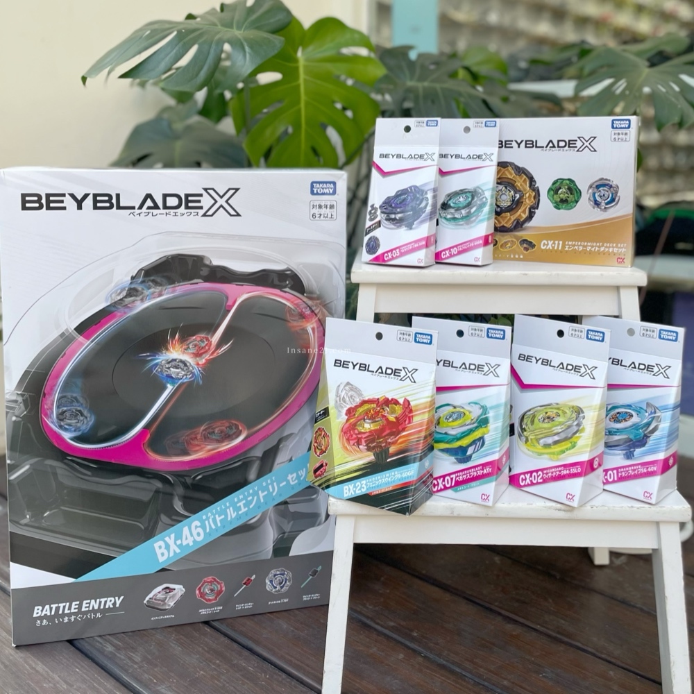 TAKARA TOMY 戰鬥陀螺 BEYBLADE X 對戰 流行 自由組裝 日本