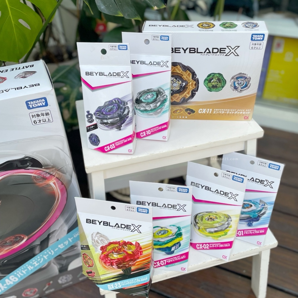 TAKARA TOMY 戰鬥陀螺 BEYBLADE X 對戰 流行 自由組裝 日本