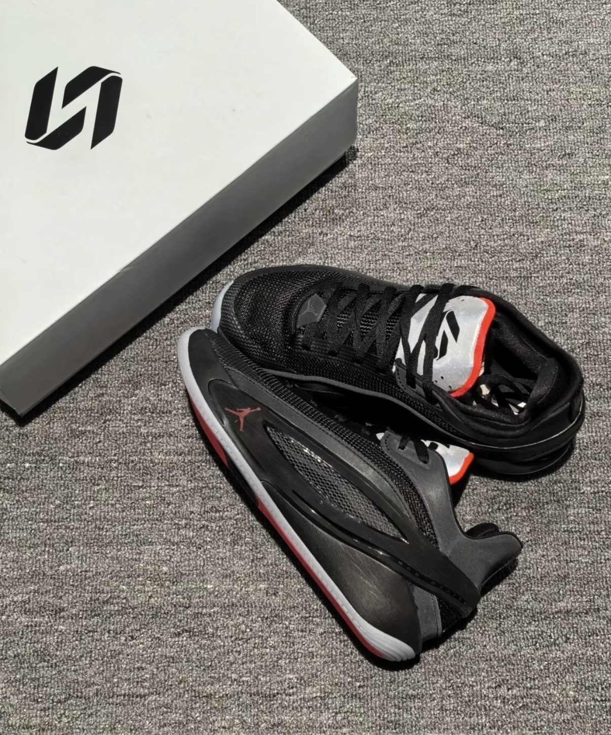 男鞋 NIKE JORDAN LUKA 5 黑色 緩震 氣墊 運動 實戰 籃球鞋【HV8087-002】