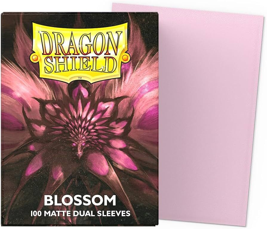 龍盾100 - 標準尺寸卡套 - Dual Matte - Blossom (粉櫻)
