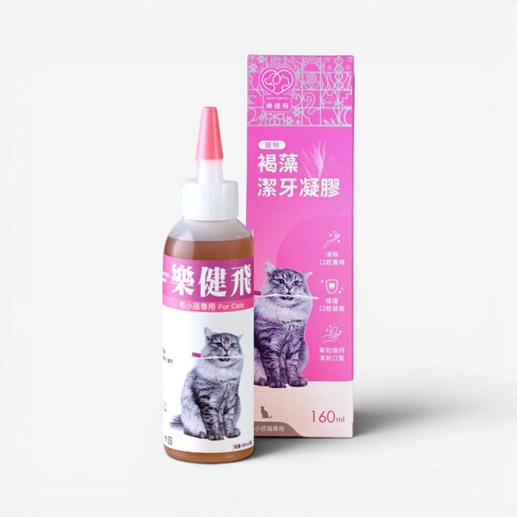 【樂健飛】口腔｜貓用褐藻潔牙凝膠-附指套