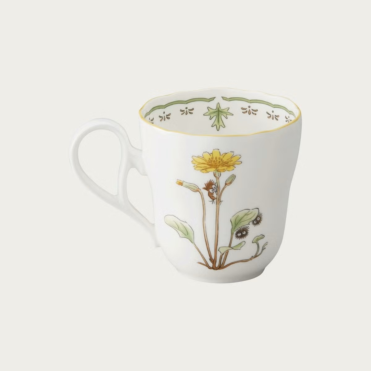 Noritake 馬克杯 龍貓 圓葉苦苣菜