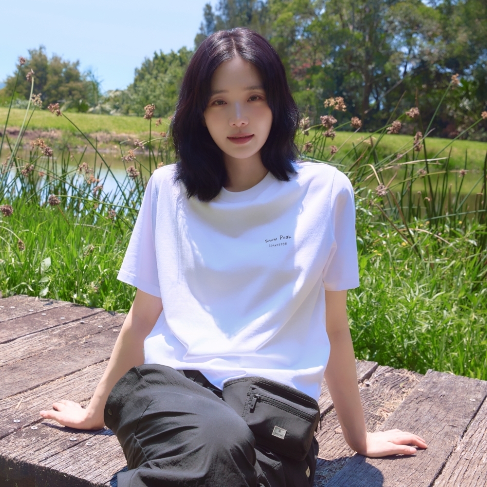 【代購】 Snow Peak AeroCool 女款園藝插畫排汗速乾短袖 T 恤 S26MWF-TS23 朴圭瑛同款