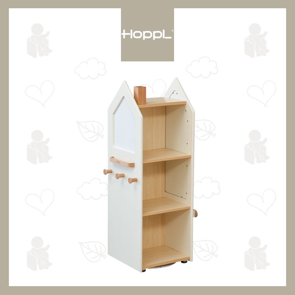 Kurukuru Bookrack - White