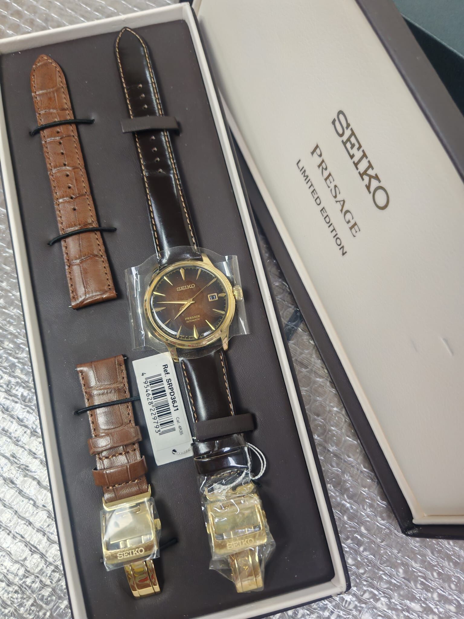 精工 Seiko Presage Automatic SRPD36 SRPD36J1 SRPD36J Limited Edition Men Watch 自動機械錶 限量版 日本製造 男士腕錶