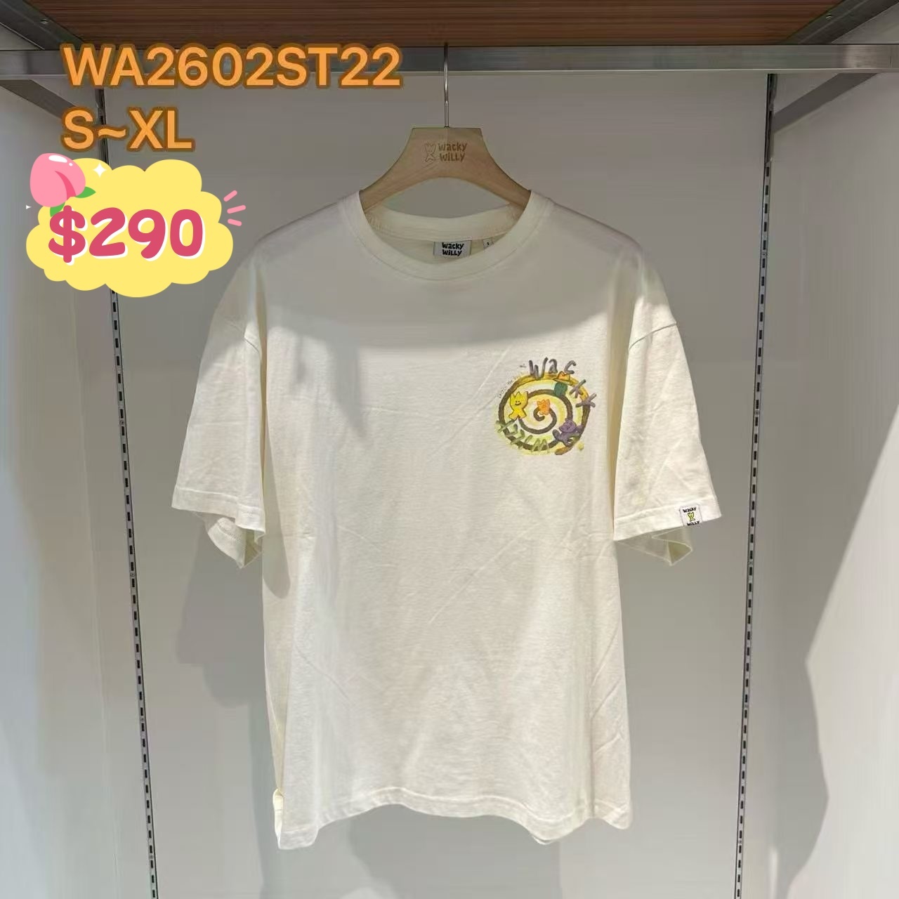 韓國代購 WACKY WILLY WA2602ST22