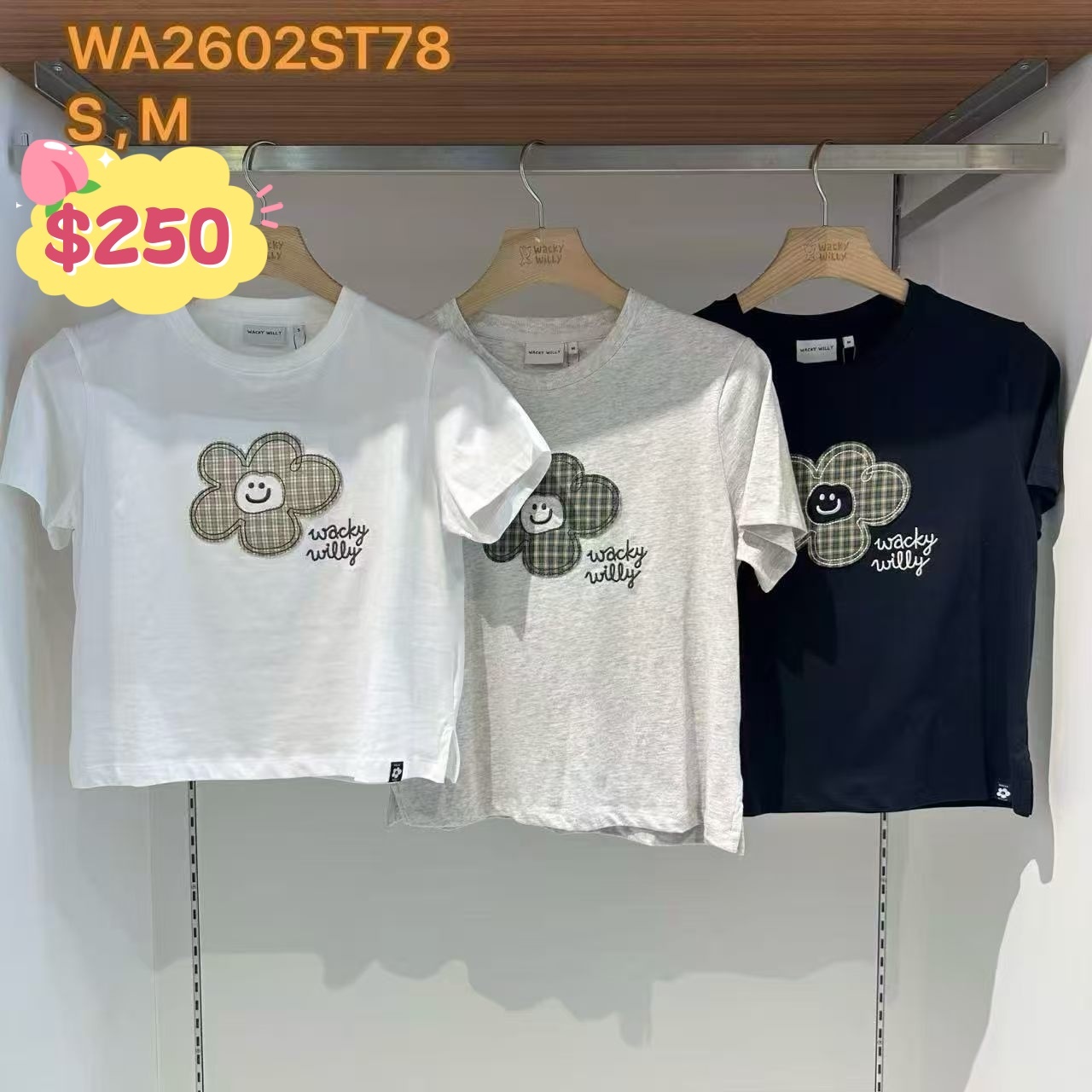 韓國代購 WACKY WILLY WA2602ST78