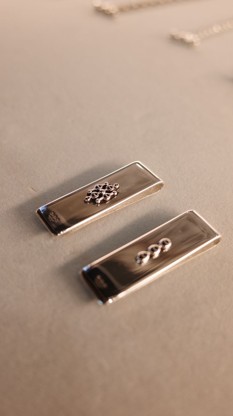 HB412-SS Kosmic Money Clip