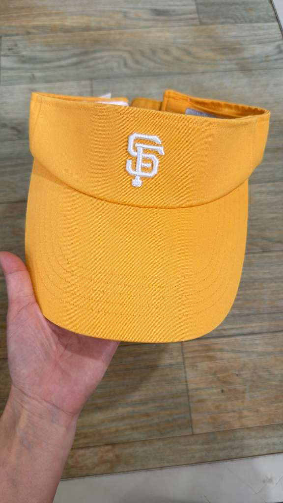 ZX003 MLB 橙色SF logo太陽帽