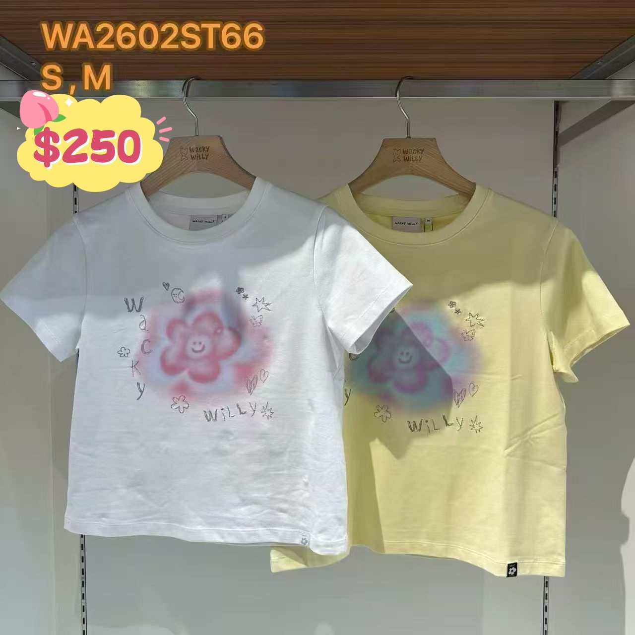 韓國代購 WACKY WILLY WA2602ST66