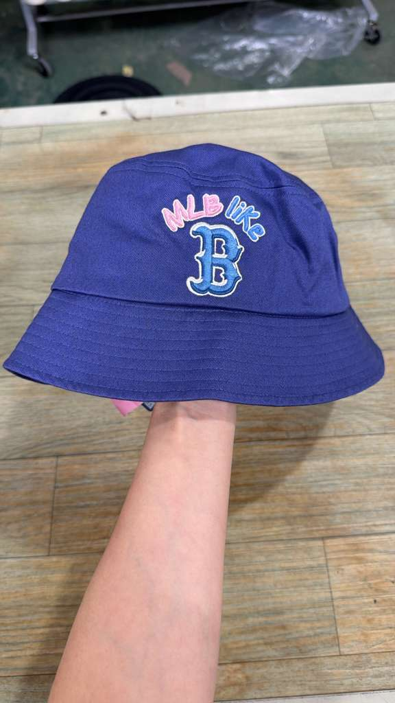 ZX008 MLB 藍色B logo漁夫帽