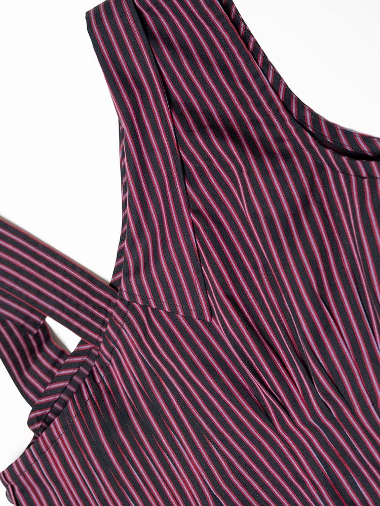 Solstice Top - Celestine Stripe