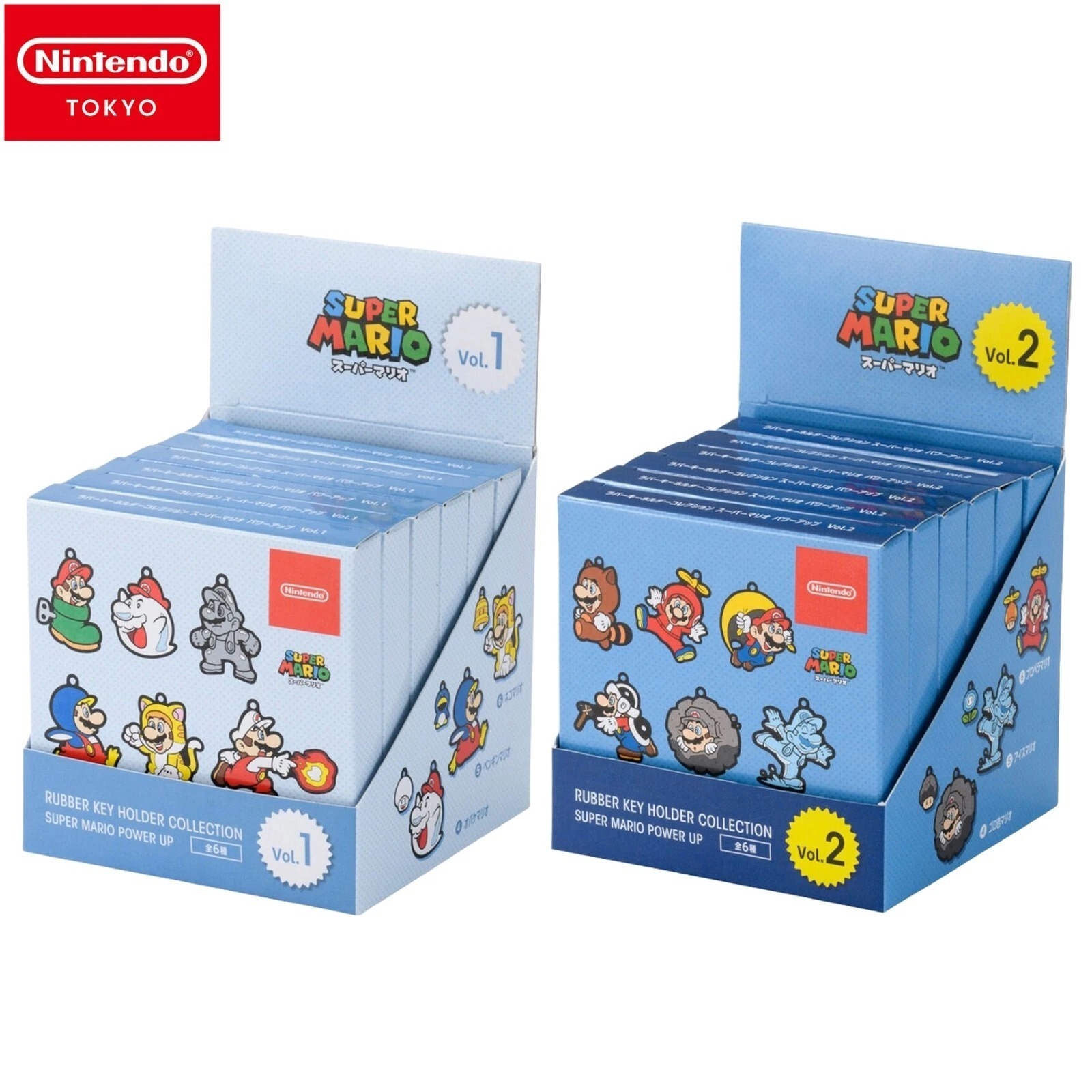 2026SS SUPERMARIO nintendo store 馬力歐 任天堂 軟橡膠 鑰匙圈 吊飾 盲盒 6種 現貨