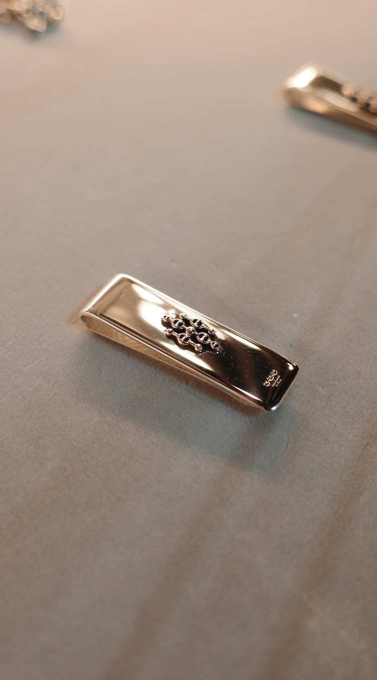 HB412-SS Kosmic Money Clip