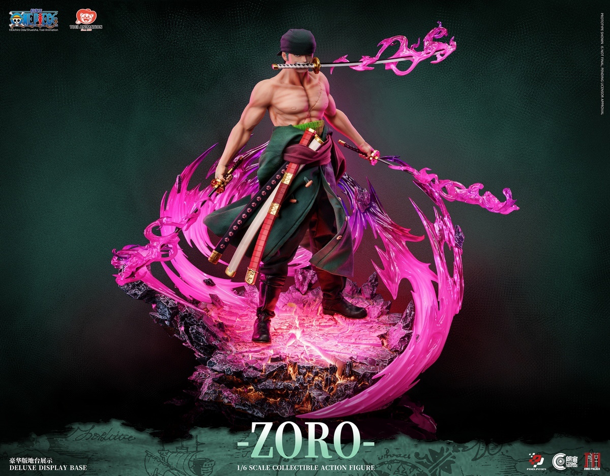 [訂金] Cosmic Creations x Pixel Poses : 1/6 One Piece - Zoro DX Version
