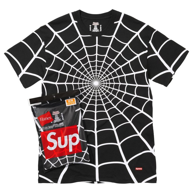 2026SS Supreme Hanes Spider-Man Tagless Tees (2 Pack) 兩件一包 蜘蛛人 聯名 素T 短T 現貨
